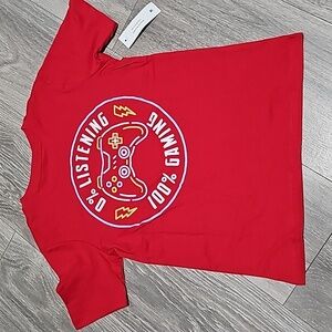 Nwt 0% listening 100% gaming t-shirt #107